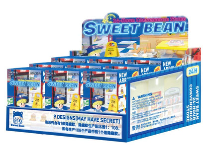 Pop Mart Sweet Bean Convenience Store Series Shopping Kit Pvc Abs Trading Figures 9 Piece Box- Japan Figure Store - #1 Bring To You The Best Japanese Goods