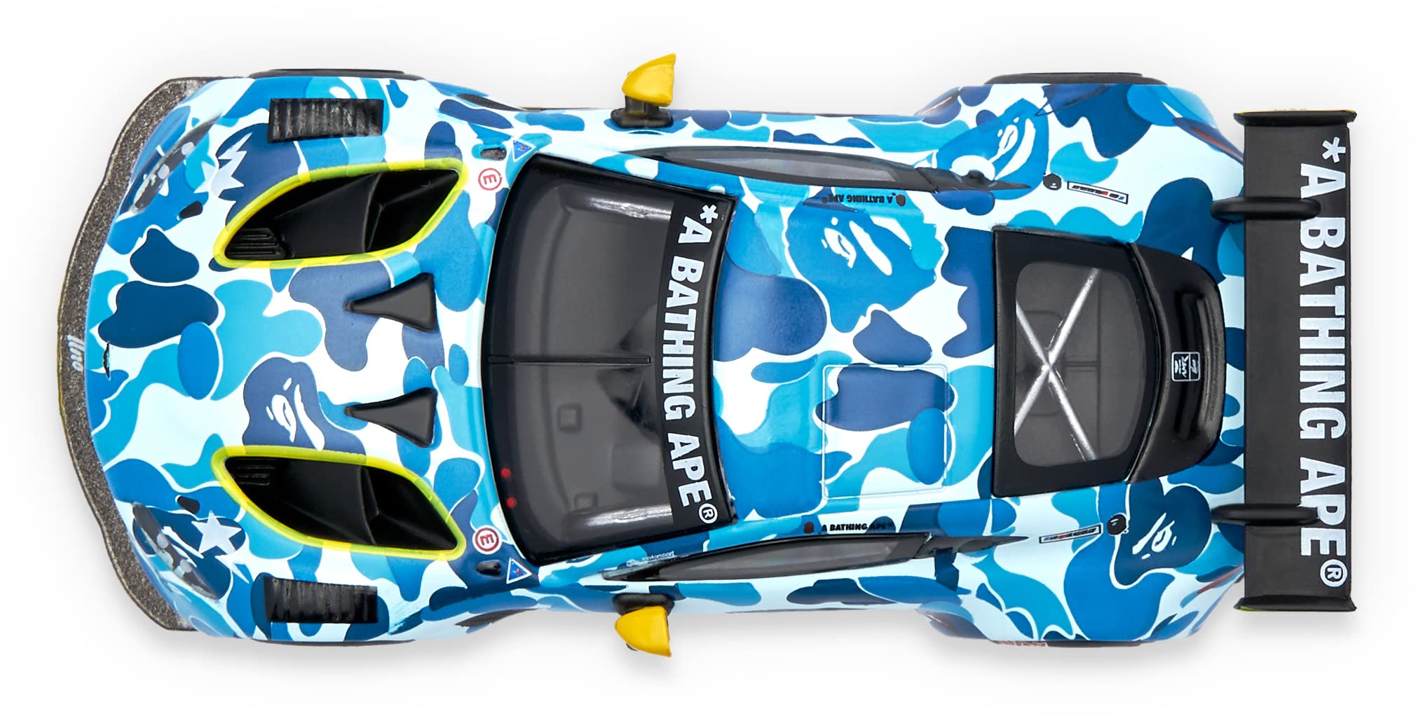 Genesis Company Pop Race 1/64 Bape X Aston Martin Gt3 Blue Japan- Japan Figure Store - #1 Bring To You The Best Japanese Goods