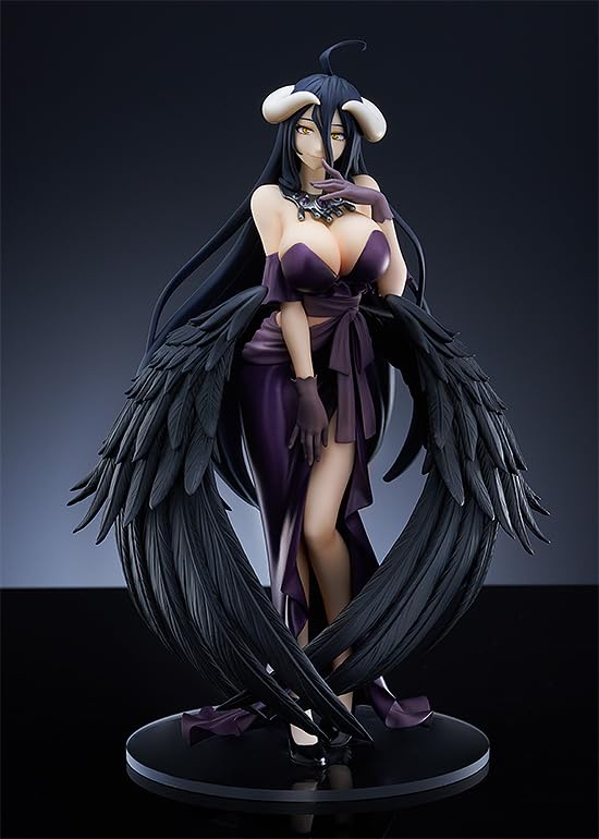 Good Smile Overlord Albedo Dress Ver. Painted Figure- Japan Figure Store - #1 Bring To You The Best Japanese Goods