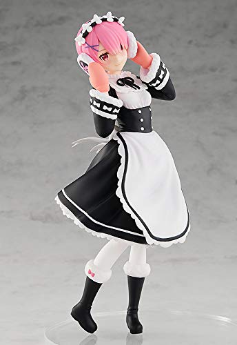 GOOD SMILE COMPANY Pop Up Parade Ram: Ice Season Ver. Figure Re:Zero -Starting Life In Another World- Japan Figure Store - #1 Bring To You The Best Japanese Goods