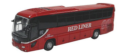 POPONDETTA 8212 Isuzu Gala Jr Kyushu Bus 'Red Liner' Die-Cast Model N Scale- Japan Figure Store - #1 Bring To You The Best Japanese Goods