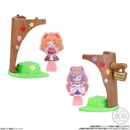 BANDAI CANDY Hugtto! Pretty Cure Precute Town Forest Tree House 10Pcs Box Candy Toy- Japan Figure Store - #1 Bring To You The Best Japanese Goods