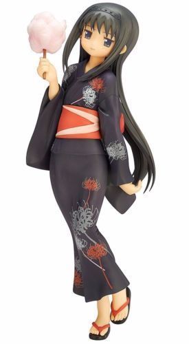 Puella Magi Madoka Magica Homura Akemi Yukata Ver 1/8 Pvc Figure Freeing- Japan Figure Store - #1 Bring To You The Best Japanese Goods