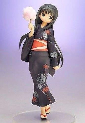 Puella Magi Madoka Magica Homura Akemi Yukata Ver 1/8 Pvc Figure Freeing- Japan Figure Store - #1 Bring To You The Best Japanese Goods