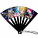 Puella Magi Madoka Magica The Movie Part 3 Rebellion Mini Folding Fan Strap Mami- Japan Figure Store - #1 Bring To You The Best Japanese Goods