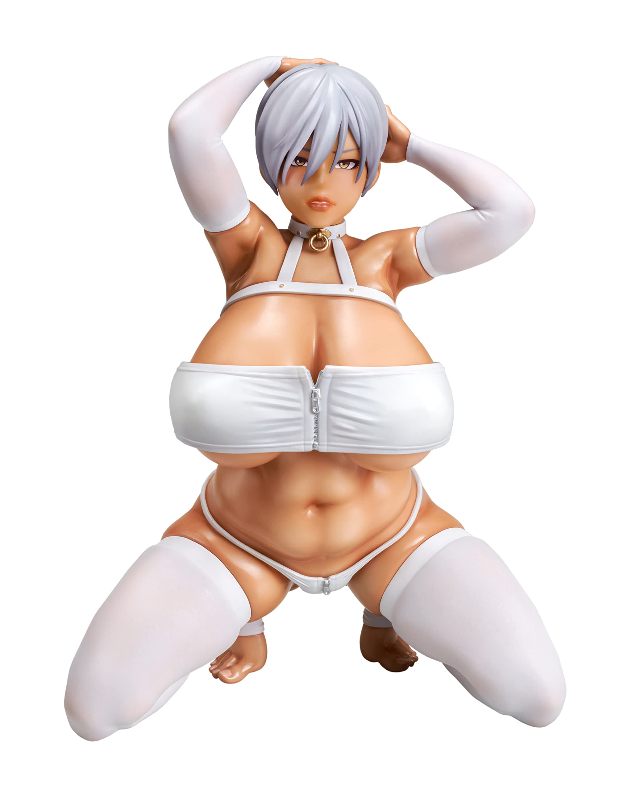 Q-Six Norgreco Yuka Hiiragi Brown 1/5 Pvc Figure Japan- Japan Figure Store - #1 Bring To You The Best Japanese Goods