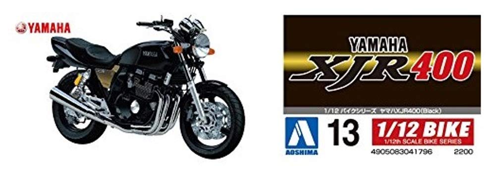 Aoshima Bunka Kyozai 1/12 Bike Series No.13 Yamaha Xjr400 Japanese Motorcycle Model- Japan Figure Store - #1 Bring To You The Best Japanese Goods