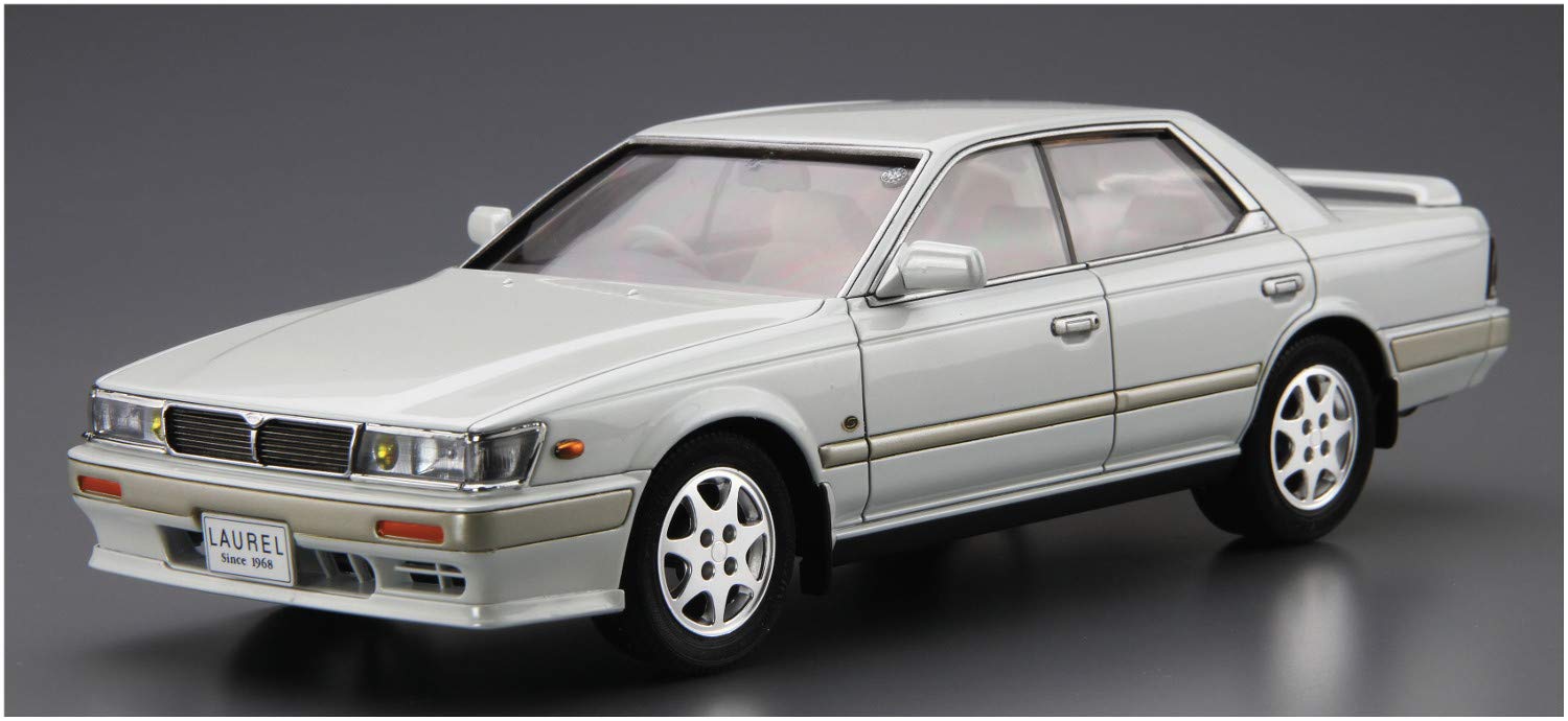 AOSHIMA The Model Car 1/24 Nissan Hc33 Laurel Medalist Club L '91 Plastic Model- Japan Figure Store - #1 Bring To You The Best Japanese Goods