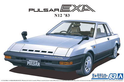 AOSHIMA The Model Car 1/24 Nissan Hn12 Pulsar Exa '83 Plastic Model- Japan Figure Store - #1 Bring To You The Best Japanese Goods