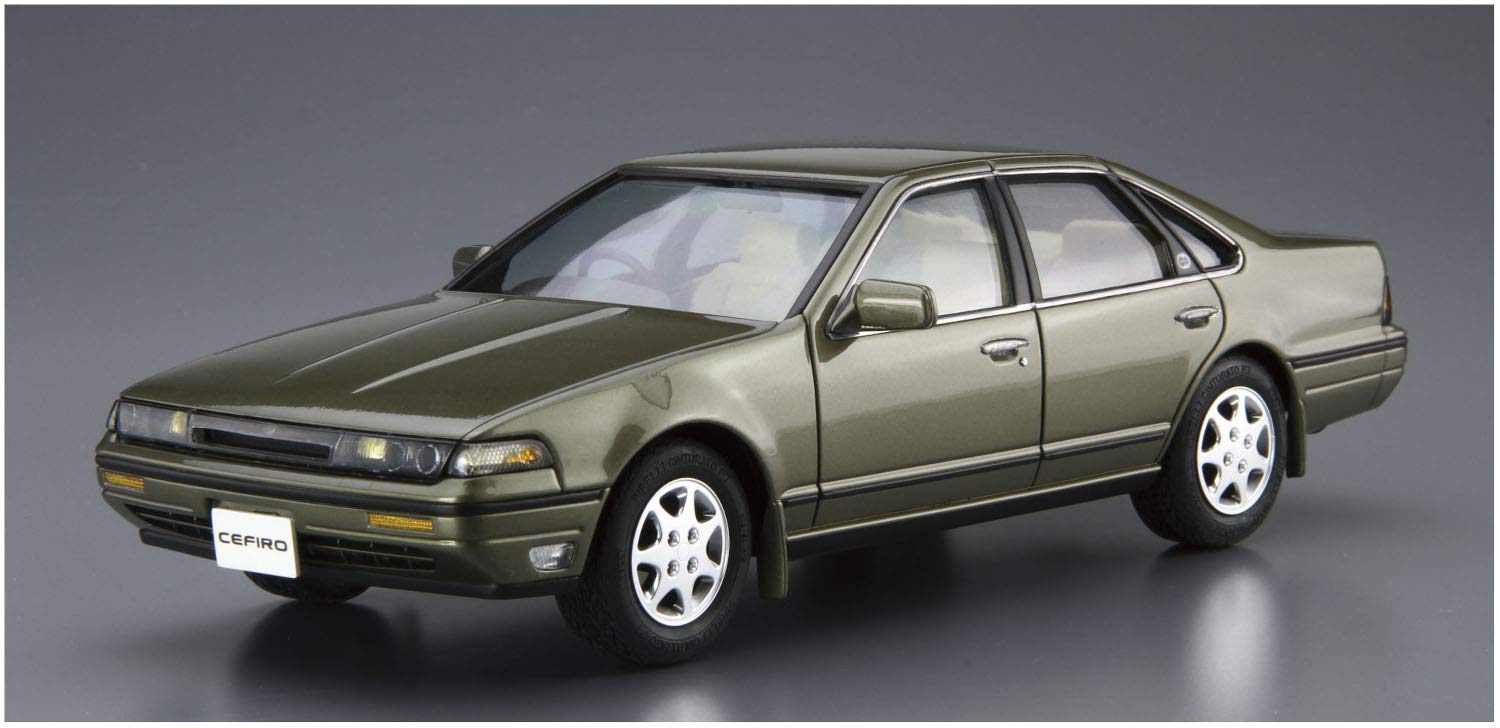 AOSHIMA The Model Car 1/24 Nissan A31 Cefiro '91 Plastic Model- Japan Figure Store - #1 Bring To You The Best Japanese Goods