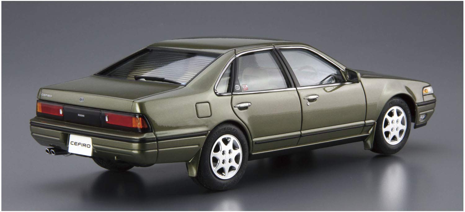 AOSHIMA The Model Car 1/24 Nissan A31 Cefiro '91 Plastic Model- Japan Figure Store - #1 Bring To You The Best Japanese Goods