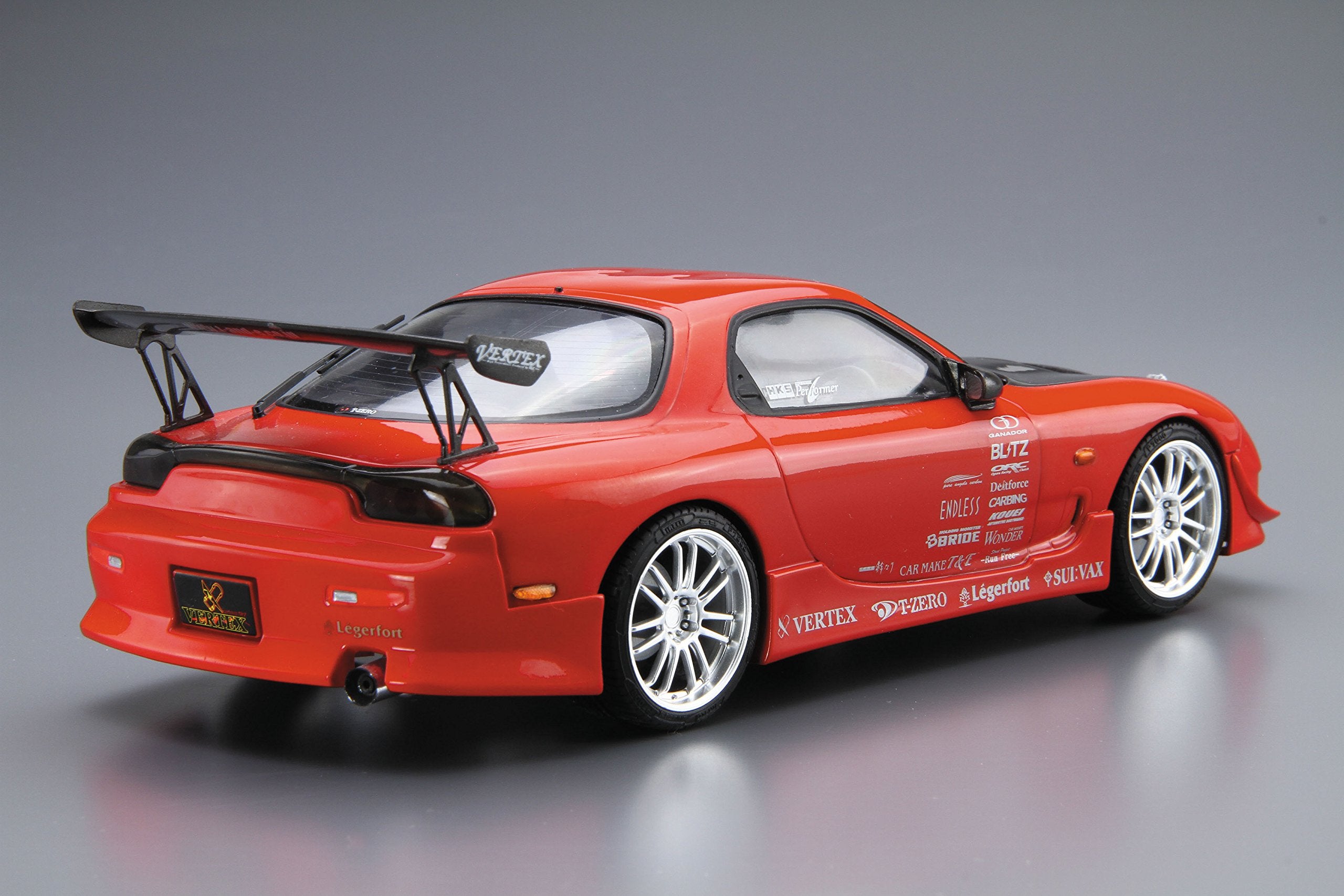 AOSHIMA The Tuned Car 1/24 Mazda Vertex Fd3S Rx-7 '99 Plastic Model- Japan Figure Store - #1 Bring To You The Best Japanese Goods