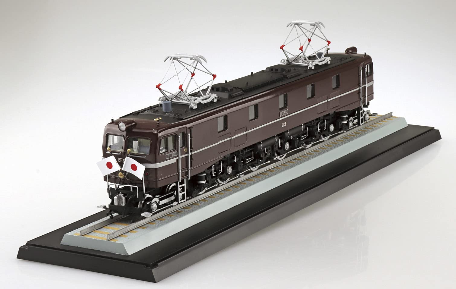 AOSHIMA 1/50 Japanese National Railways Electric Locomotive Ef58 Royal Engine Plastic Model- Japan Figure Store - #1 Bring To You The Best Japanese Goods
