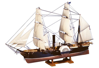 Qingdao Bunka Kyozai Large Sailing Ship No.10 1/150 Black Ship Susquehanna- Japan Figure Store - #1 Bring To You The Best Japanese Goods