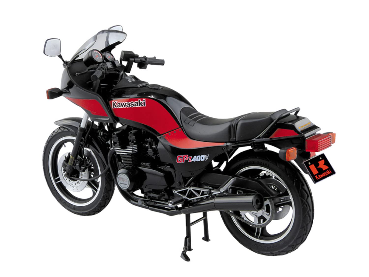 AOSHIMA The Bike 1/12 Kawasaki Zx400A2 Gpz400F '84 Plastic Model- Japan Figure Store - #1 Bring To You The Best Japanese Goods
