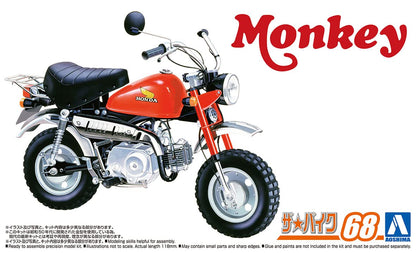 AOSHIMA - The Bike 1/12 Honda Z50J-1 Monkey '78 Plastic Model- Japan Figure Store - #1 Bring To You The Best Japanese Goods