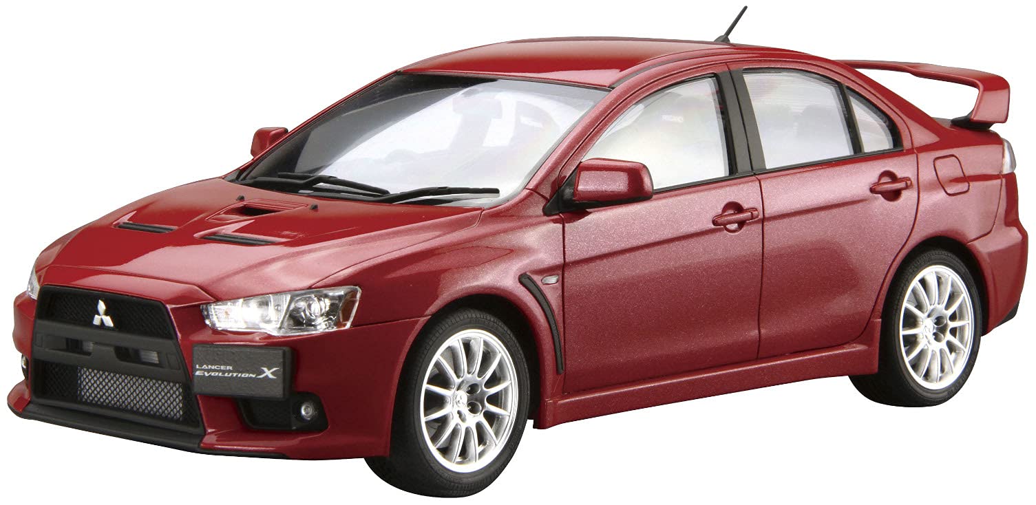 AOSHIMA - The Model Car 1/24 Mitsubishi Cz4A Lancer Evolution Final Edition '15 Plastic Model- Japan Figure Store - #1 Bring To You The Best Japanese Goods