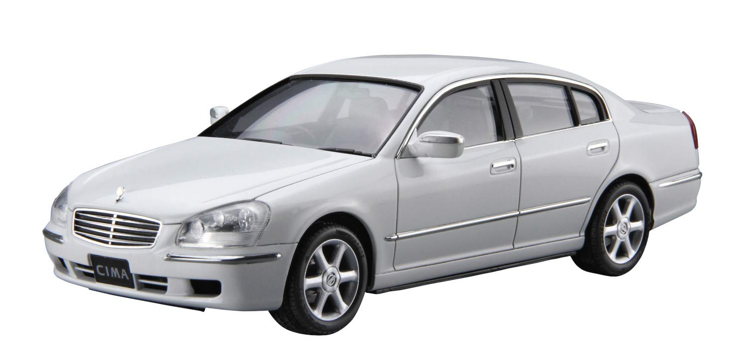 AOSHIMA The Model Car 1/24 Nissan F50 Cima/President '00 Plastic Model- Japan Figure Store - #1 Bring To You The Best Japanese Goods