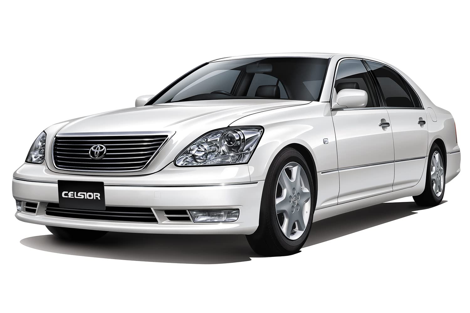 AOSHIMA The Model Car 1/24 Toyota Ucf31 Celsior Plastic Model- Japan Figure Store - #1 Bring To You The Best Japanese Goods