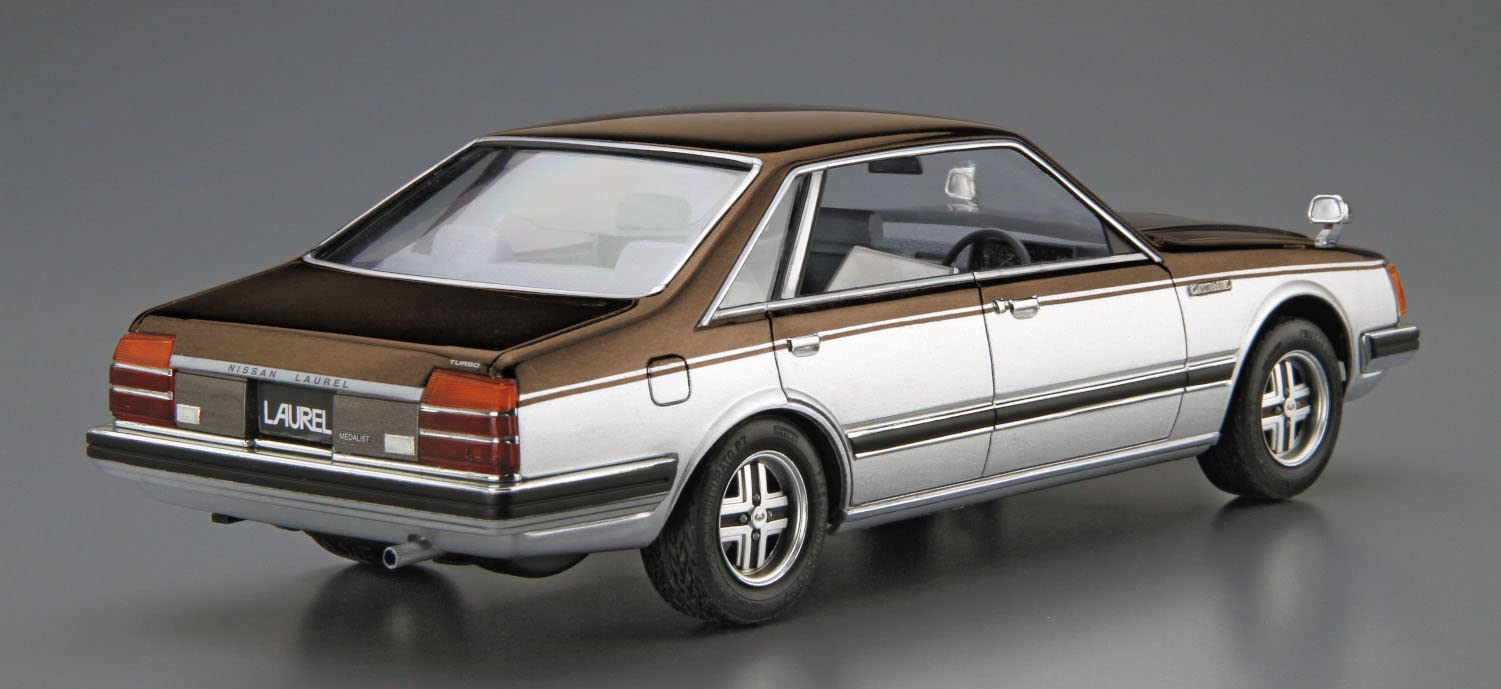 AOSHIMA The Model Car 1/24 Nissan Hc31 Laurel 2000 Turbo Medalist Plastic Model- Japan Figure Store - #1 Bring To You The Best Japanese Goods