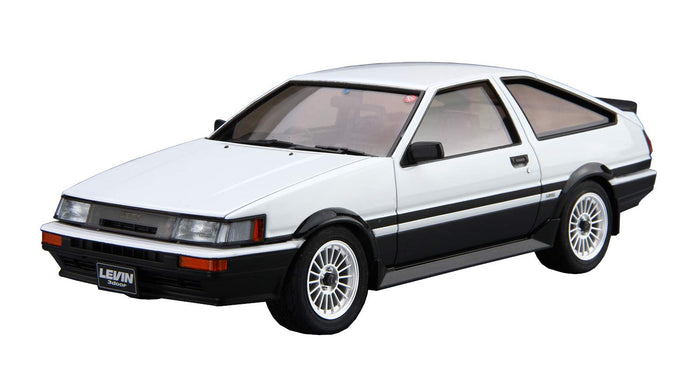 AOSHIMA The Model Car 1/24 Toyota Ae86 Corolla Levin Gt-Apex '85 Plastic Model- Japan Figure Store - #1 Bring To You The Best Japanese Goods
