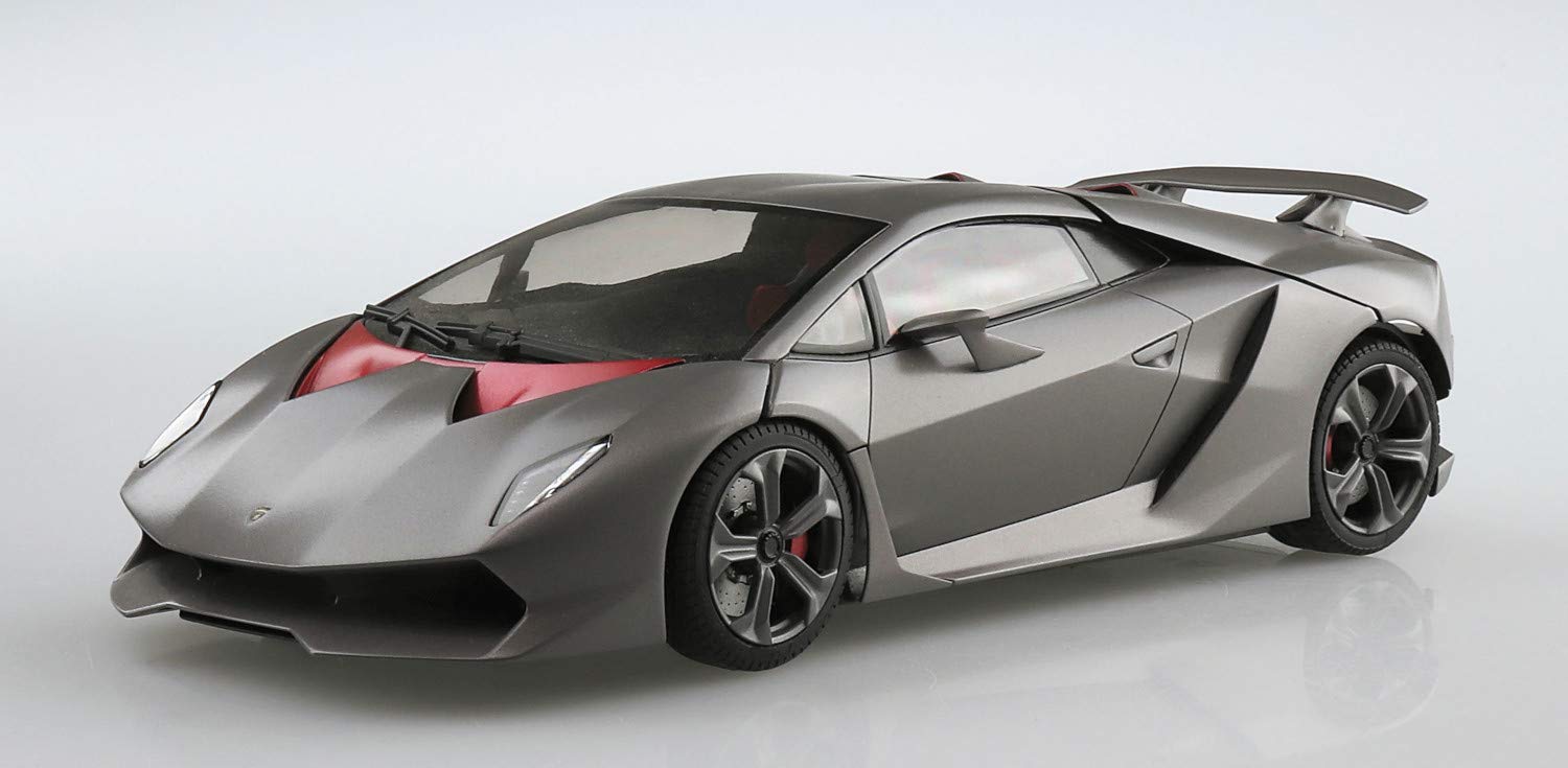 AOSHIMA The Super Car 1/24 Lamborghini Sesto Elemento '10 Plastic Model- Japan Figure Store - #1 Bring To You The Best Japanese Goods