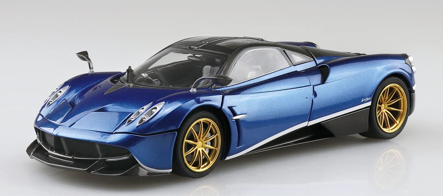 AOSHIMA The Super Car 1/24 Pagani Huayra Pacchetto Tempesta Plastic Model- Japan Figure Store - #1 Bring To You The Best Japanese Goods
