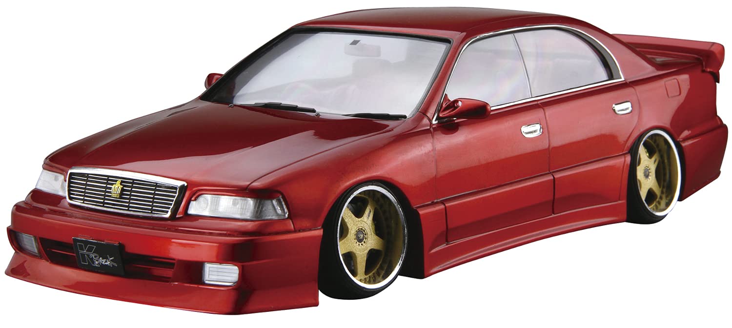 AOSHIMA The Tuned Car 1/24 K-Break Uzs141 Majesta '91 Toyota Plastic Model- Japan Figure Store - #1 Bring To You The Best Japanese Goods