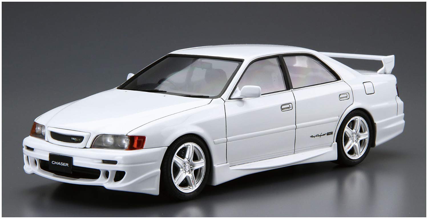 AOSHIMA - The Tuned Car 1/24 Toyota Trd Jzx100 Chaser '98 Plastic Model- Japan Figure Store - #1 Bring To You The Best Japanese Goods