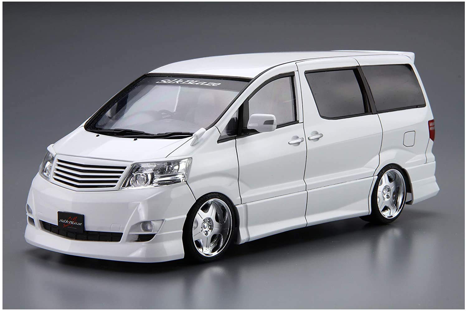 AOSHIMA The Tuned Car 1/24 Toyota Silk Blaze Mnh/Anh10, 15W Alphard '05 Plastic Model- Japan Figure Store - #1 Bring To You The Best Japanese Goods