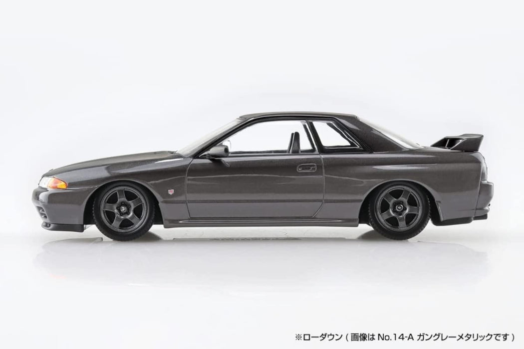 AOSHIMA The Snap Kit No.14-C 1/32 Nissan R32 Skyline Gt-R Black Pearl Metallic Plastic Model- Japan Figure Store - #1 Bring To You The Best Japanese Goods