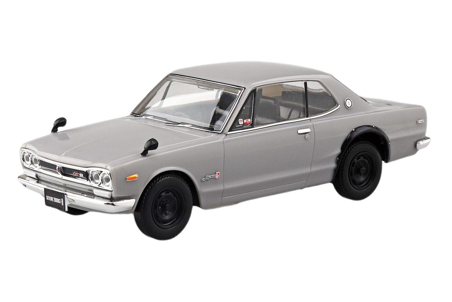 AOSHIMA The Snap Kit 1/32 Nissan Skyline 2000Gt-R Silver Aug Plastic Model- Japan Figure Store - #1 Bring To You The Best Japanese Goods