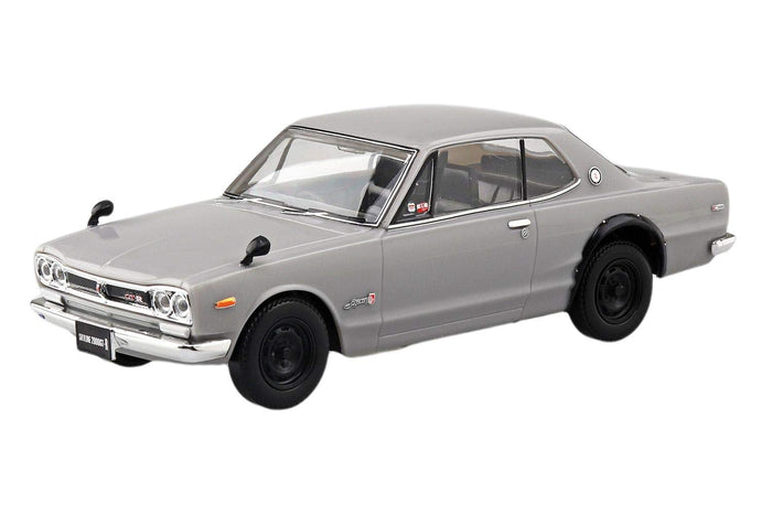 AOSHIMA The Snap Kit 1/32 Nissan Skyline 2000Gt-R Silver Aug Plastic Model- Japan Figure Store - #1 Bring To You The Best Japanese Goods