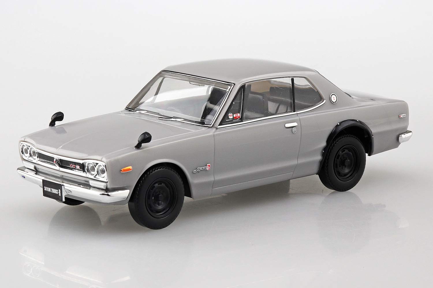 AOSHIMA The Snap Kit 1/32 Nissan Skyline 2000Gt-R Silver Aug Plastic Model- Japan Figure Store - #1 Bring To You The Best Japanese Goods