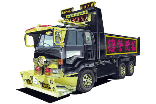 AOSHIMA - 1/64 Decoration Truck Mini Deco Next No.11 Abunai-Dump Sasori - Big Dump Trailer Plastic Model- Japan Figure Store - #1 Bring To You The Best Japanese Goods