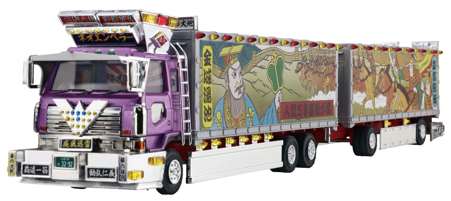 AOSHIMA Decoration Truck 1/64 Mini Deco Next No.8 Neo Emperor Plastic Model- Japan Figure Store - #1 Bring To You The Best Japanese Goods