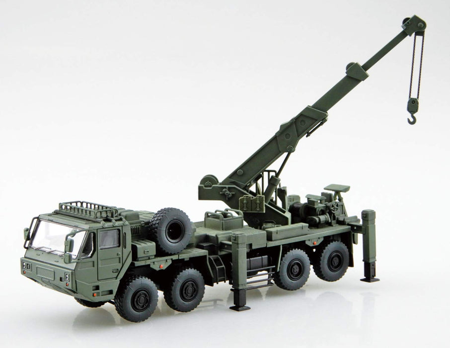 AOSHIMA Military Model Kit 1/72 Jgsdf Heavy Wheel Recovery Vehicle Plastic Model- Japan Figure Store - #1 Bring To You The Best Japanese Goods