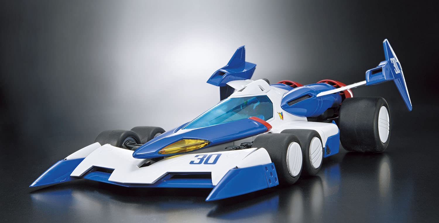Qingdao Bunka Kyozaisha Cyber Formula No.24 Super Asrada 01 1/24 Scale Plastic Model- Japan Figure Store - #1 Bring To You The Best Japanese Goods