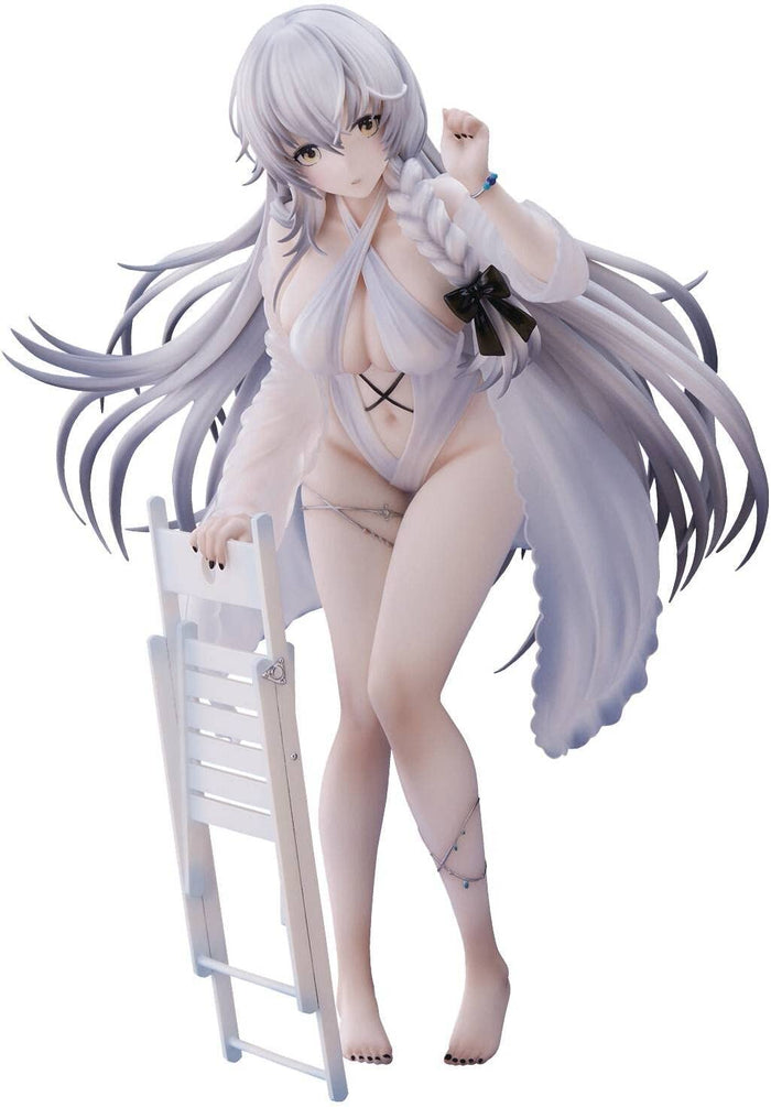 Union Creative Azur Lane Hermione Pure White Holiday Ver. Pvc & Abs Figure Japan- Japan Figure Store - #1 Bring To You The Best Japanese Goods