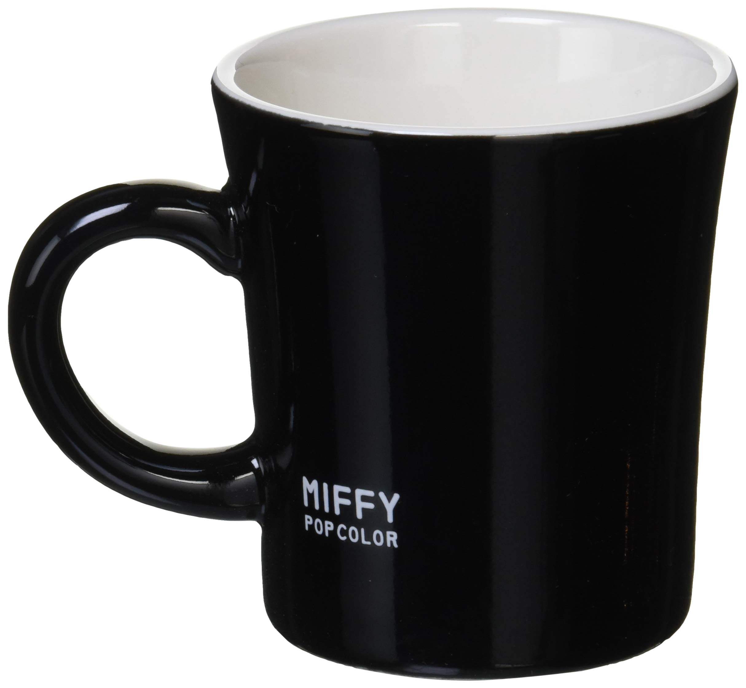Kaneshotouki Dick Bruna Miffy Color Mug Yukinohi Black 208131- Japan Figure Store - #1 Bring To You The Best Japanese Goods