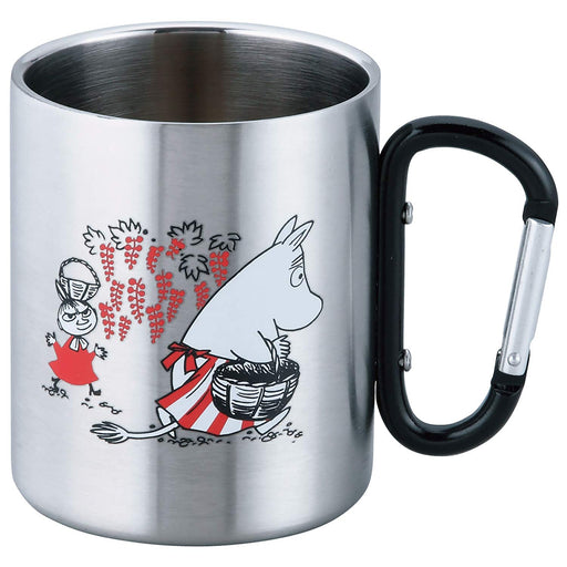 YAMAKA Moomin Double Stainless Carabiner Handle Mug Little My- Japan Figure Store - #1 Bring To You The Best Japanese Goods