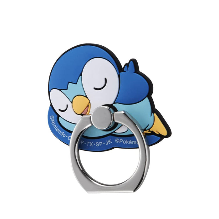 Pokemon Center Soft Ring For Smartphones Sleepy Piplup- Japan Figure Store - #1 Bring To You The Best Japanese Goods