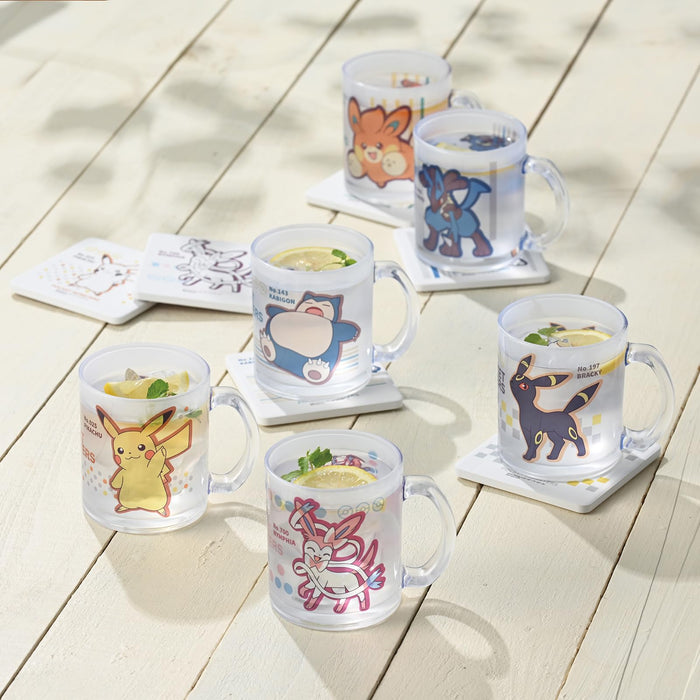 Kaneshotouki Pokemon Snorlax Glass Cup Mug 320ml Japan 145102- Japan Figure Store - #1 Bring To You The Best Japanese Goods