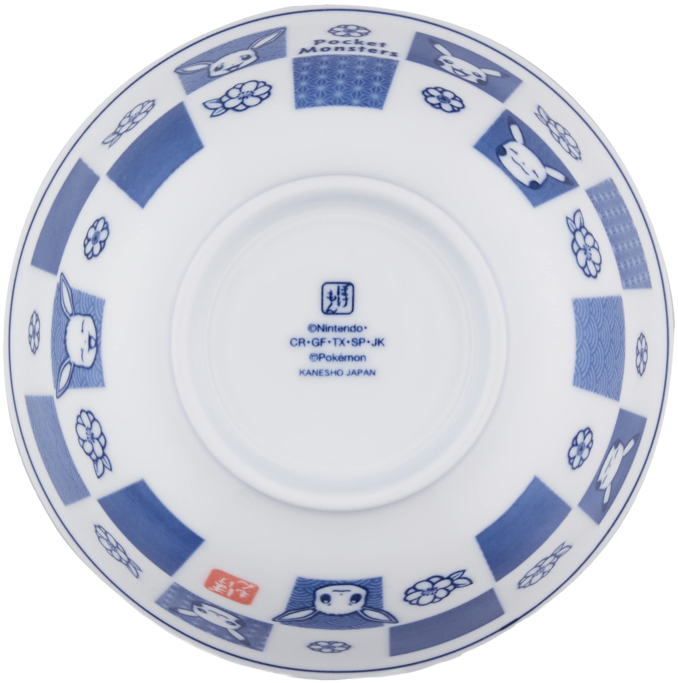 Pokemon Center Chiyogami Designed Ramen Bowl Pikachu/Eevee- Japan Figure Store - #1 Bring To You The Best Japanese Goods
