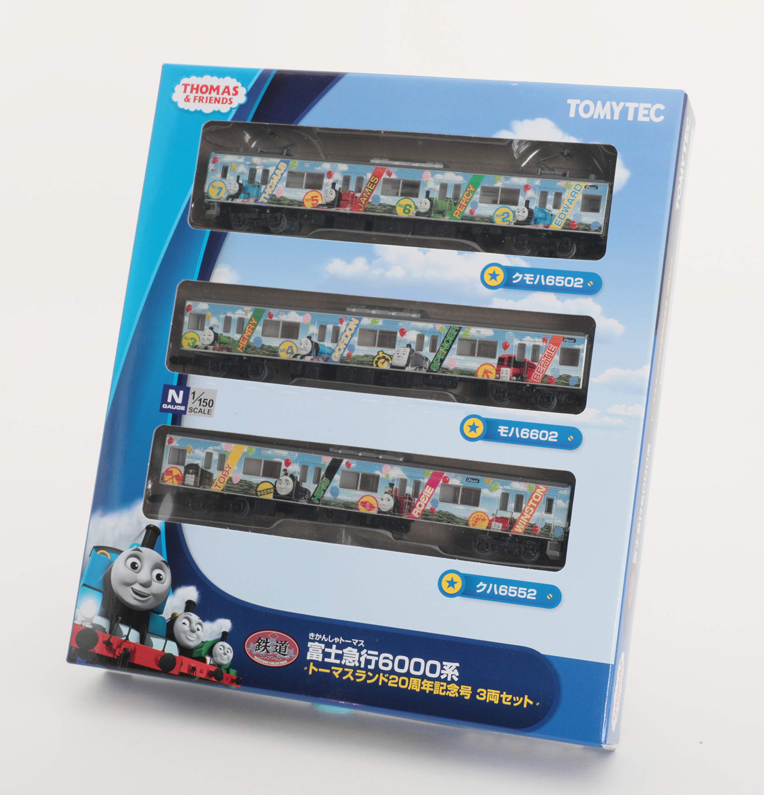 Tomytec 20th Anniversary Thomas Land 6000 Series 3-Car Set Diorama - Limited Edition- Japan Figure Store - #1 Bring To You The Best Japanese Goods