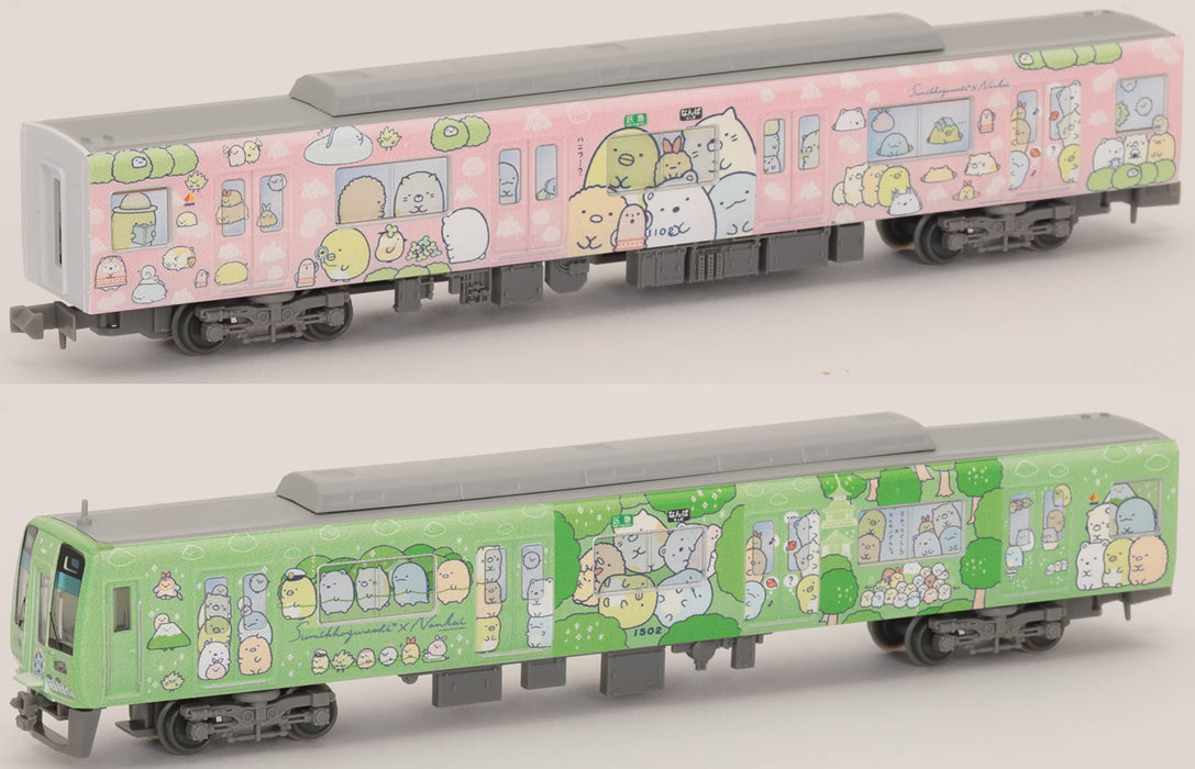 Tomytec Japan Railway Collection Iron Collection Nankai Electric Railway 1000 Series Sumikko Gurashi Wrapping 6 Car Set Diorama 316596- Japan Figure Store - #1 Bring To You The Best Japanese Goods