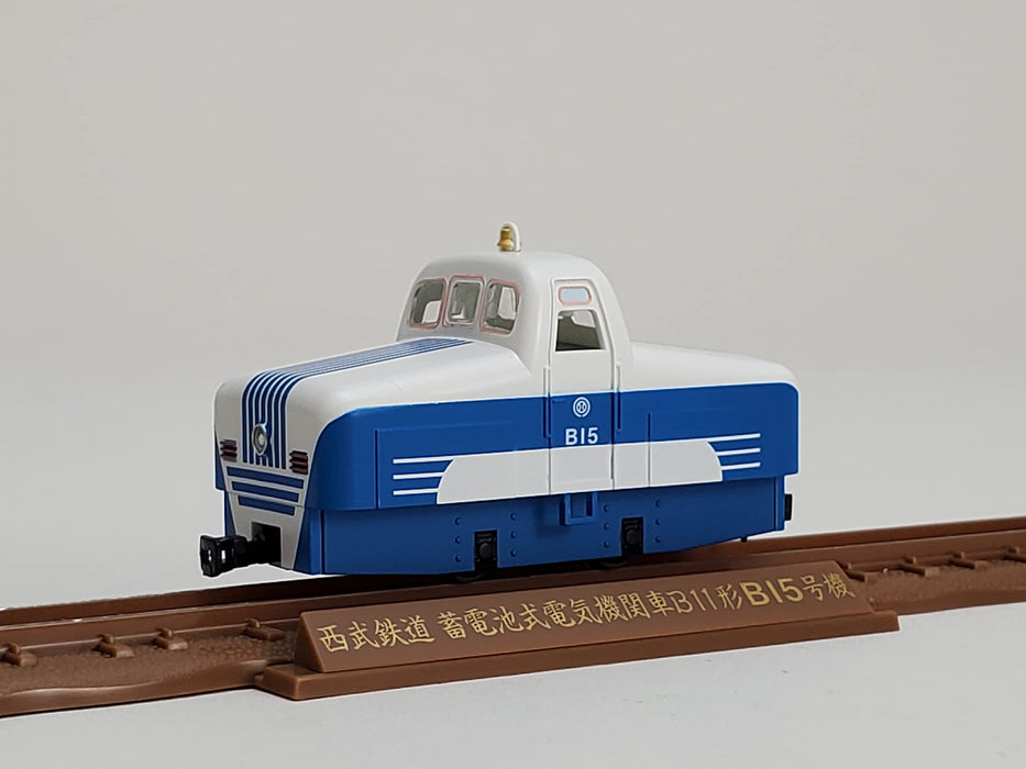 Tomytec Railway Collection Iron Collection Seibu Yamaguchi Line B15+ 2-Car Set Diorama Japan- Japan Figure Store - #1 Bring To You The Best Japanese Goods