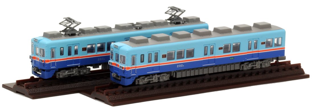 TOMYTEC Kumamoto Electric Railway Type 200 2 Cars Set N Scale- Japan Figure Store - #1 Bring To You The Best Japanese Goods