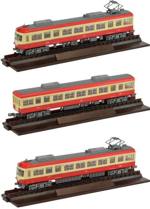 Tomytec Nagaden 2000 Series D Formation 3-Car Railway Collection Revival Set- Japan Figure Store - #1 Bring To You The Best Japanese Goods