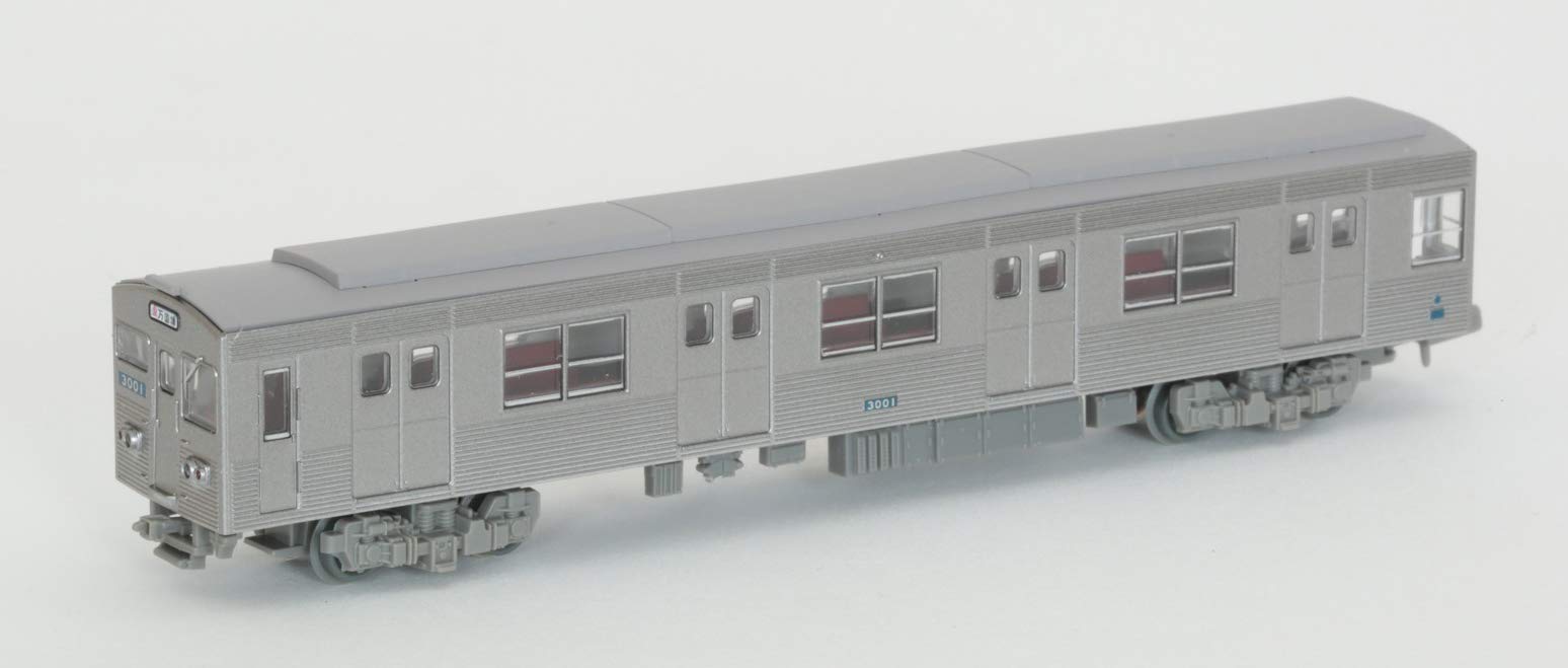 Tomytec 4-Car Set Diorama Supplies - Osaka City Subway Midosuji Line Stainless Steel Series 30- Japan Figure Store - #1 Bring To You The Best Japanese Goods